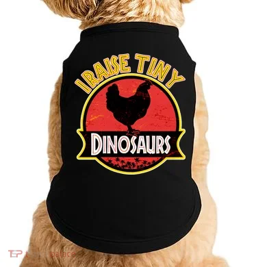 I Raise Tiny Dinosaurs Doggie Tank