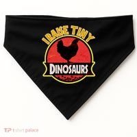 I Raise Tiny Dinosaurs USA-Made Doggie Bandana thumb 0