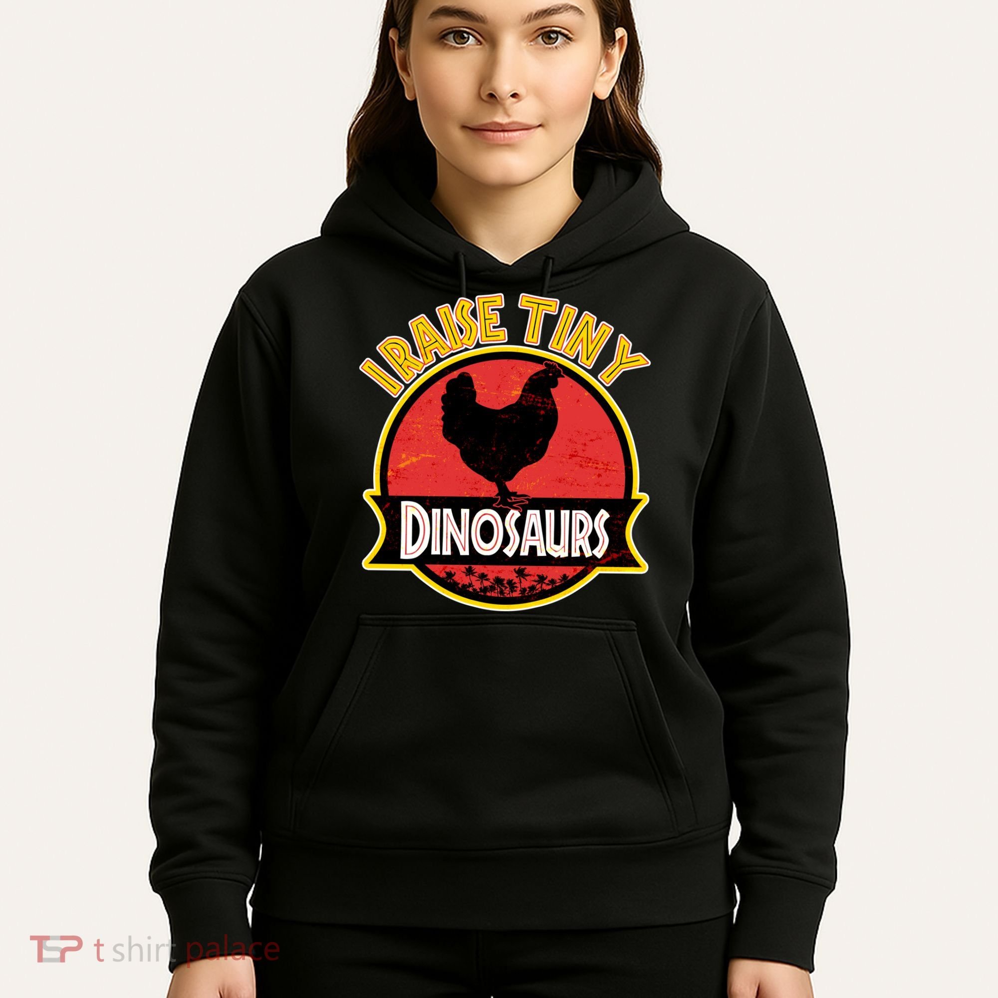 I Raise Tiny Dinosaurs Hoodie
