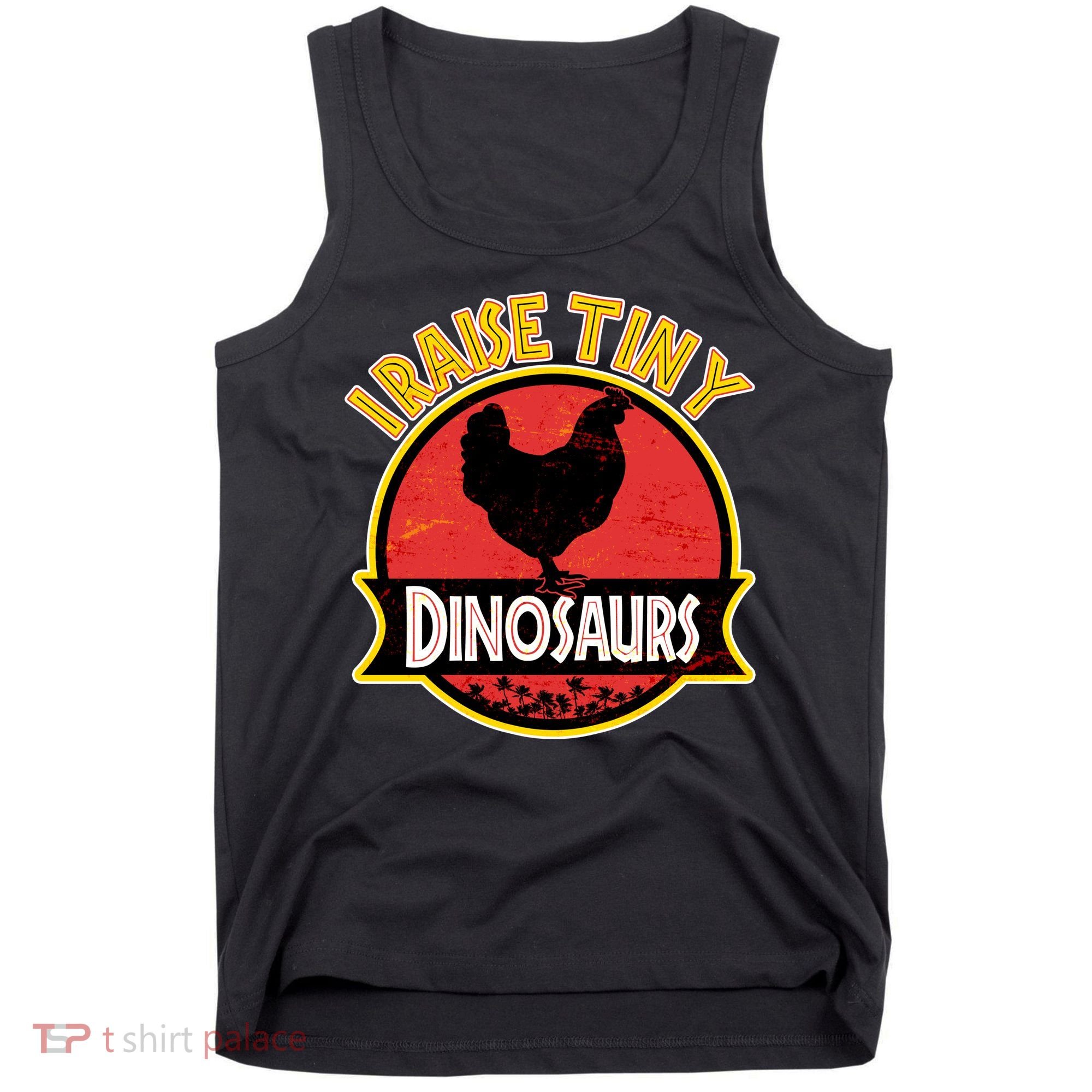 I Raise Tiny Dinosaurs Tank Top