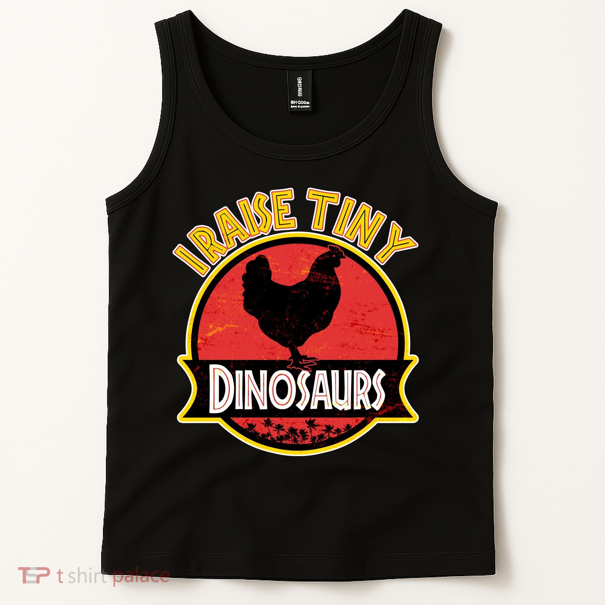 I Raise Tiny Dinosaurs Tank Top