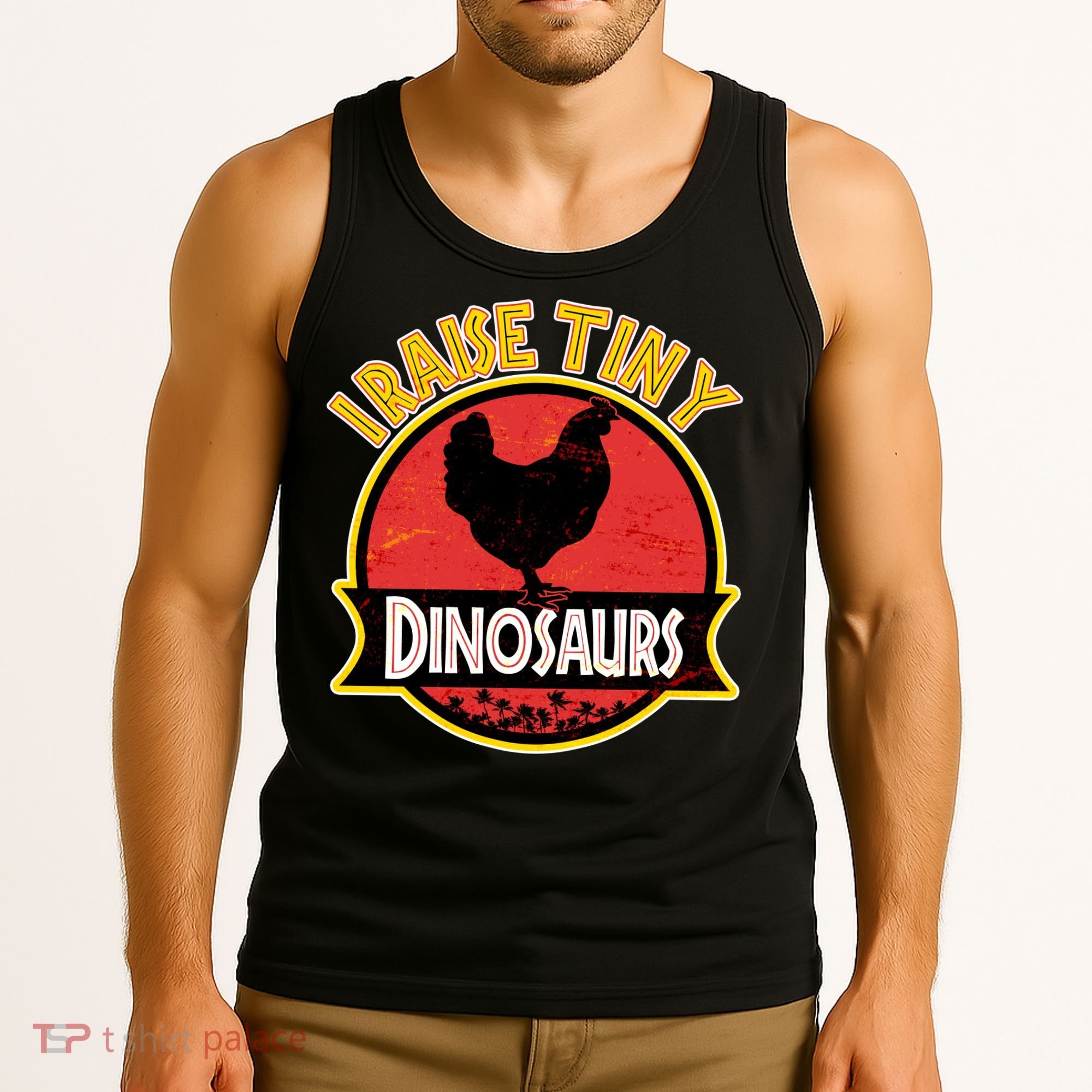 I Raise Tiny Dinosaurs Tank Top