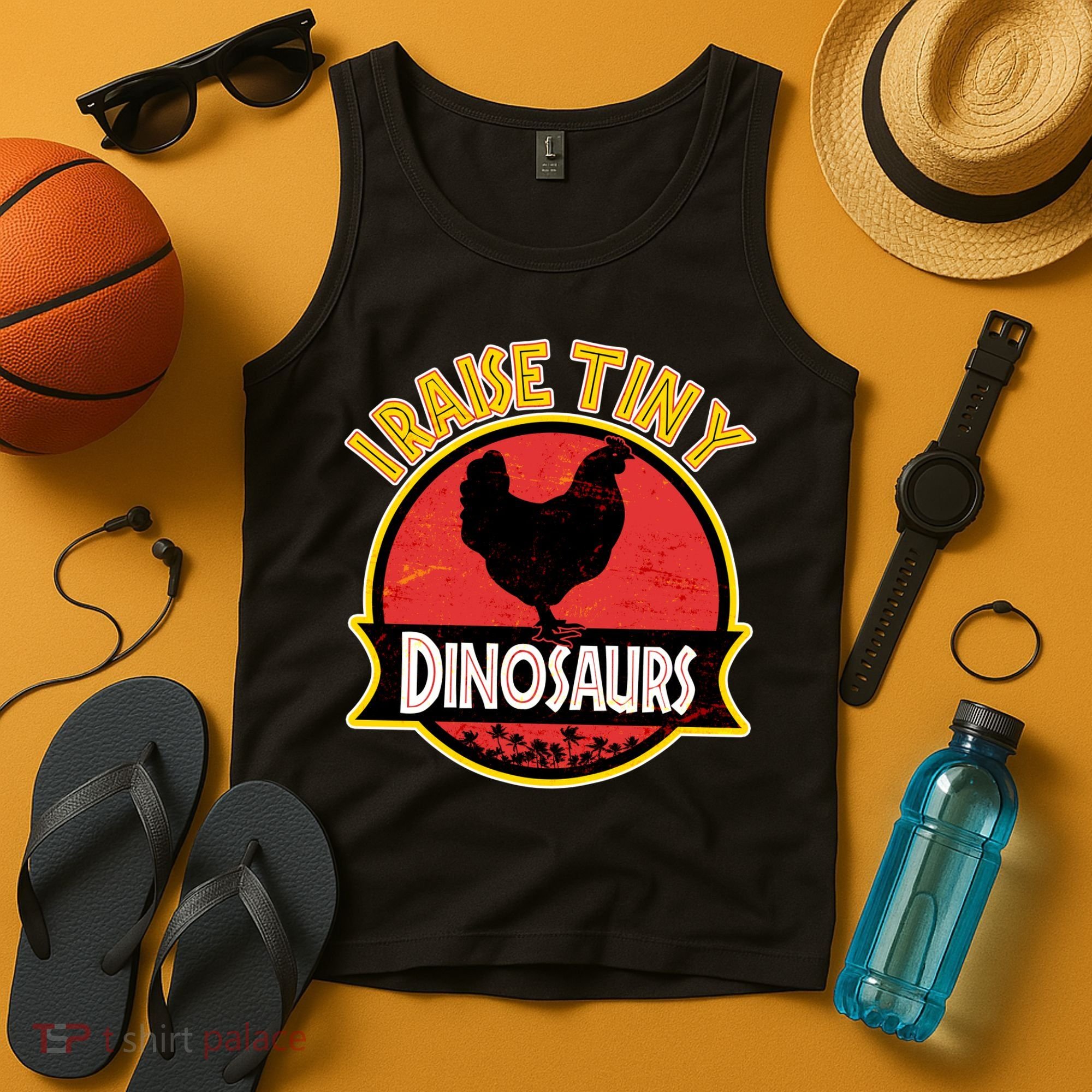 I Raise Tiny Dinosaurs Tank Top
