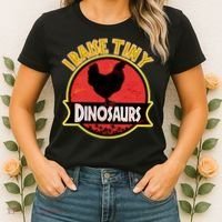 I Raise Tiny Dinosaurs Women's T-Shirt thumb 2