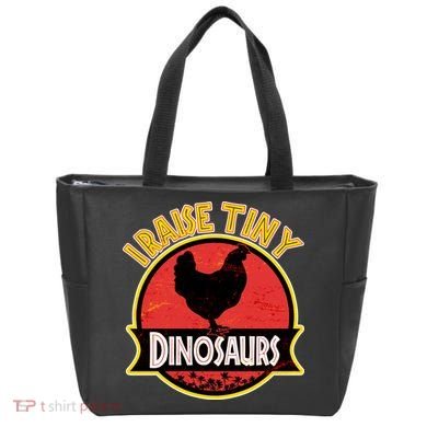 I Raise Tiny Dinosaurs Tote Bag
