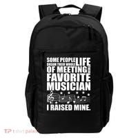 I Raised Mine Favorite Musician Backpack thumb 0