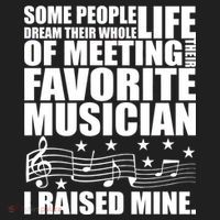 I Raised Mine Favorite Musician Beanie thumb 2