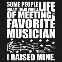 I Raised Mine Favorite Musician Women's Hoodie thumb 2