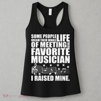 I Raised Mine Favorite Musician Women's Tank Top thumb 3