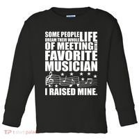 I Raised Mine Favorite Musician Toddler Long Sleeve Shirt thumb 0