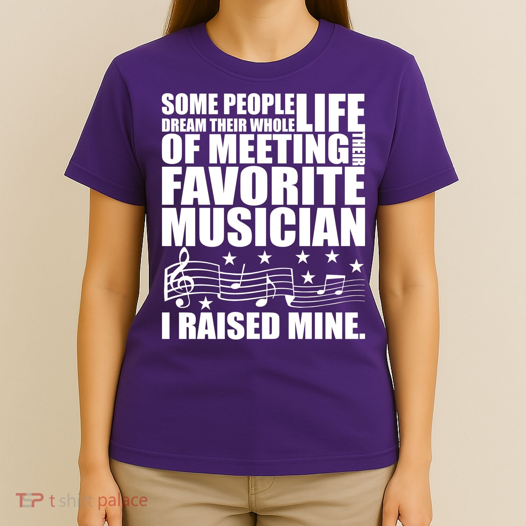 I Raised Mine Favorite Musician T-Shirt