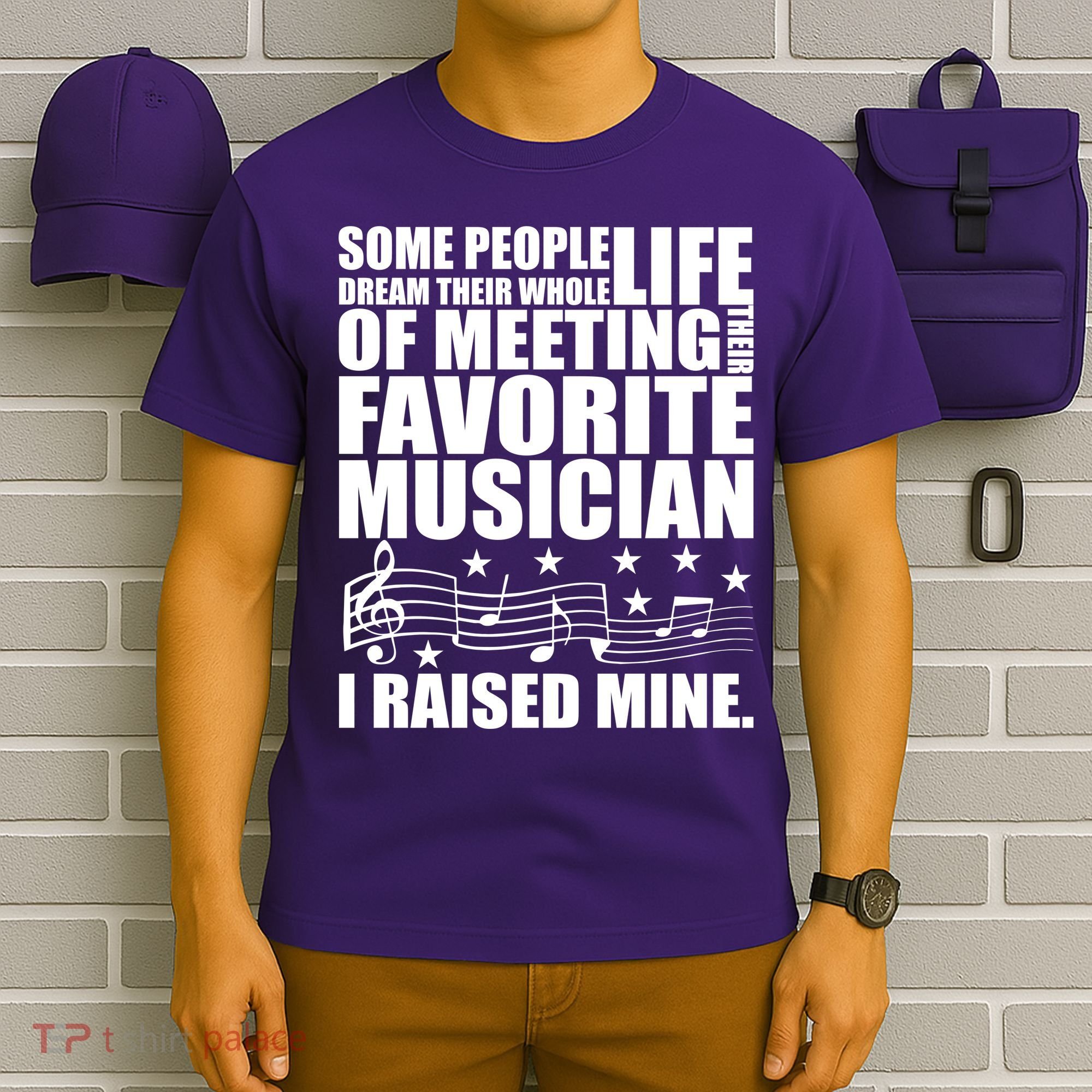 I Raised Mine Favorite Musician T-Shirt