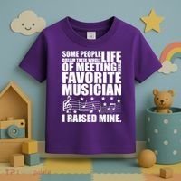I Raised Mine Favorite Musician Toddler T-Shirt thumb 3