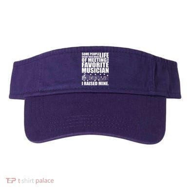 I Raised Mine Favorite Musician Visor