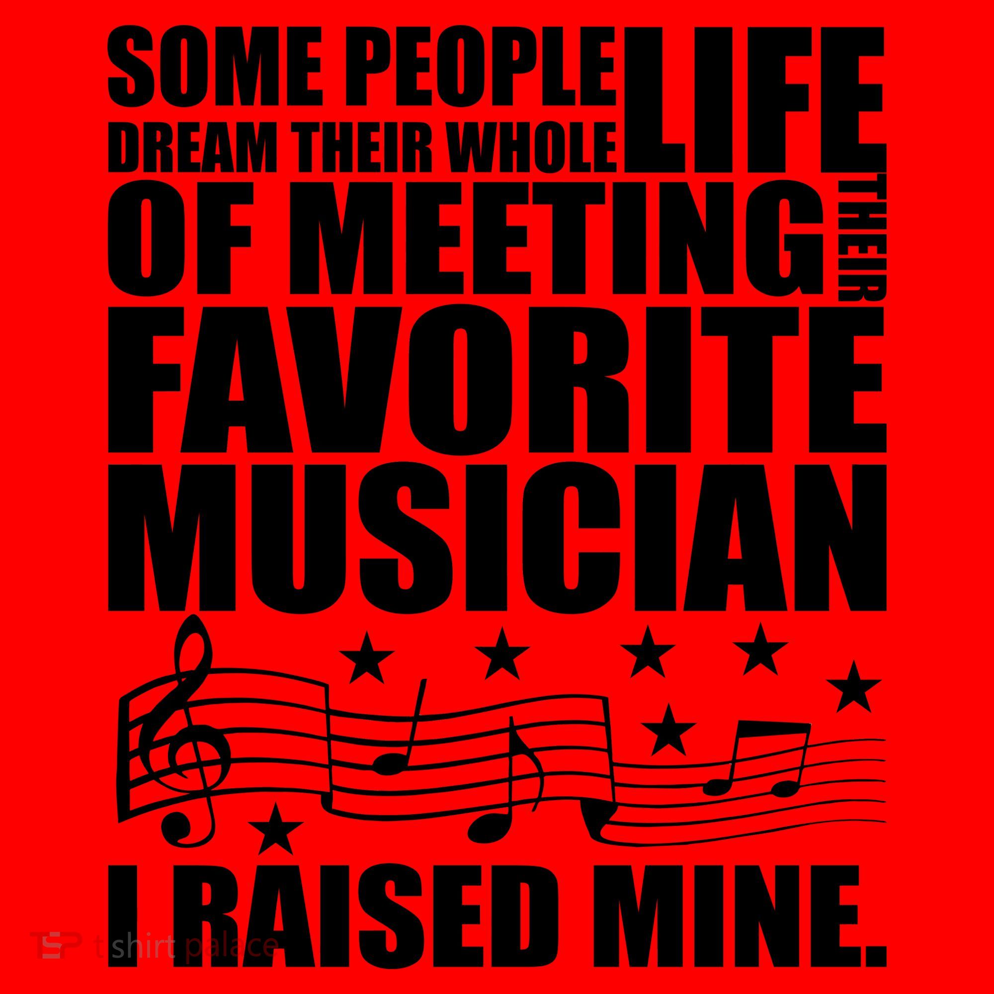 I Raised Mine Favorite Musician Santa Hat