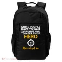 I Raised My Firefighter Hero Backpack thumb 0
