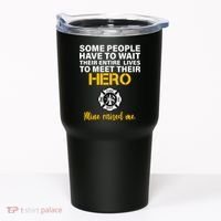 I Raised My Firefighter Hero Tumbler thumb 0