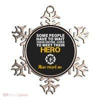 I Raised My Firefighter Hero Ornament thumb 0