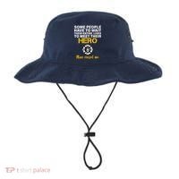 I Raised My Firefighter Hero Bucket Hat thumb 0