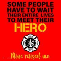 I Raised My Firefighter Hero Santa Hat thumb 1