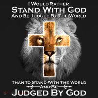 I Rather Stand With God And Be Judge By The World Kids Sweatshirt thumb 2