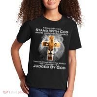 I Rather Stand With God And Be Judge By The World Kids T-Shirt thumb 2
