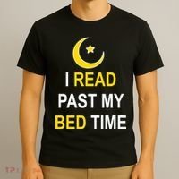I Read Past My Bedtime T-Shirt thumb 3