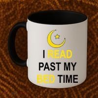 I Read Past My Bedtime Coffee Mug thumb 2