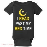 I Read Past My Bedtime Baby Bodysuit thumb 0