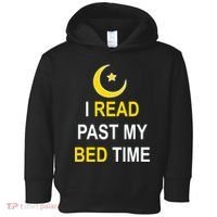 I Read Past My Bedtime Toddler Hoodie thumb 0