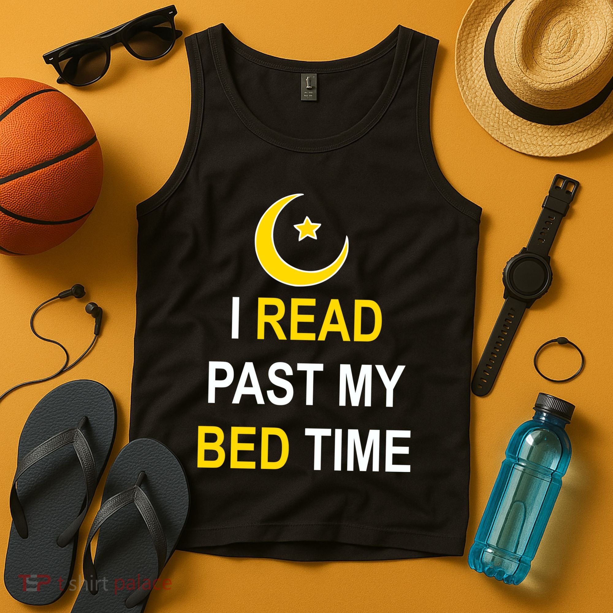 I Read Past My Bedtime Tank Top