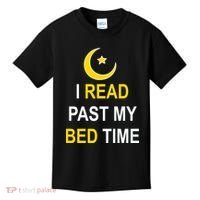 I Read Past My Bedtime Kids T-Shirt thumb 0