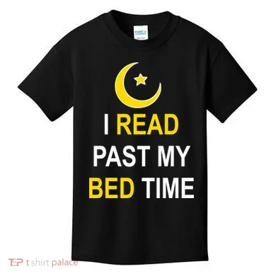 I Read Past My Bedtime Kids T-Shirt