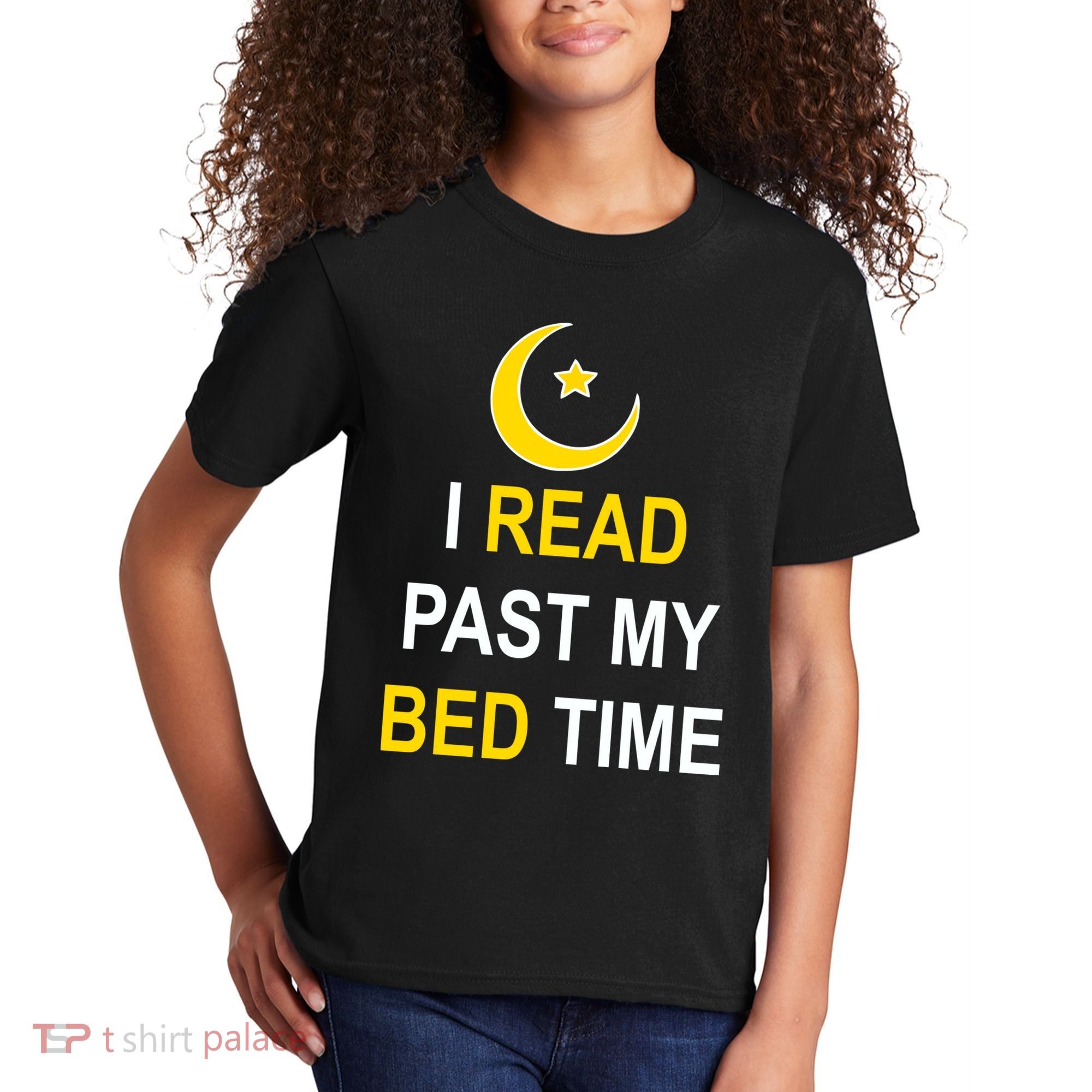 I Read Past My Bedtime Kids T-Shirt