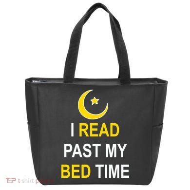 I Read Past My Bedtime Tote Bag