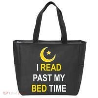 I Read Past My Bedtime Tote Bag thumb 0