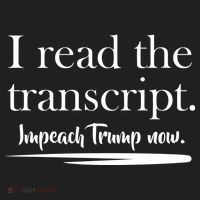 I Read The Transcript Impeach Trump Now Beanie thumb 2