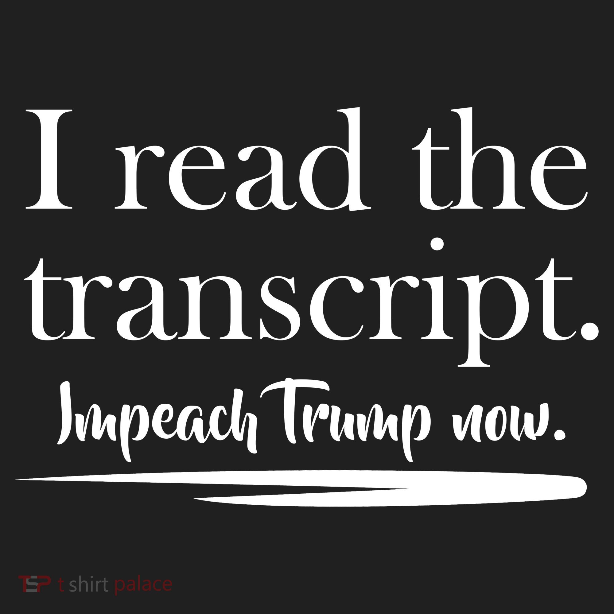 I Read The Transcript Impeach Trump Now Beanie