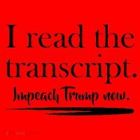 I Read The Transcript Impeach Trump Now Santa Hat thumb 1