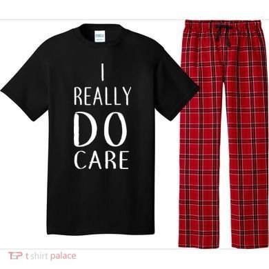 I Really Do Care Pajama Set