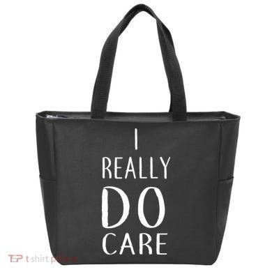 I Really Do Care Tote Bag