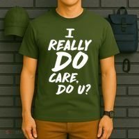 I Really Do Care, Do U? T-Shirt thumb 6
