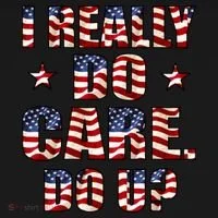 I Really Do Care Do U? USA Doggie Tank thumb 4