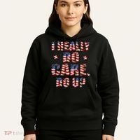 I Really Do Care Do U? USA Hoodie thumb 5