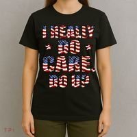I Really Do Care Do U? USA T-Shirt thumb 4