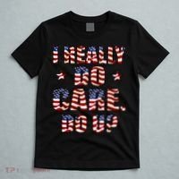 I Really Do Care Do U? USA T-Shirt thumb 5