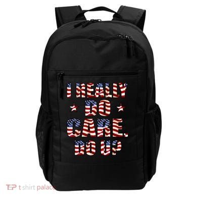 I Really Do Care Do U? USA Backpack