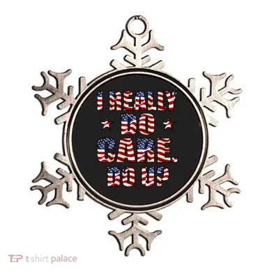 I Really Do Care Do U? USA Ornament