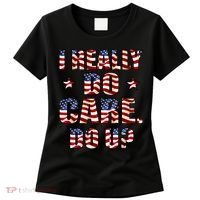 I Really Do Care Do U? USA Women's T-Shirt thumb 0