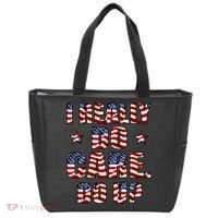 I Really Do Care Do U? USA Tote Bag thumb 0